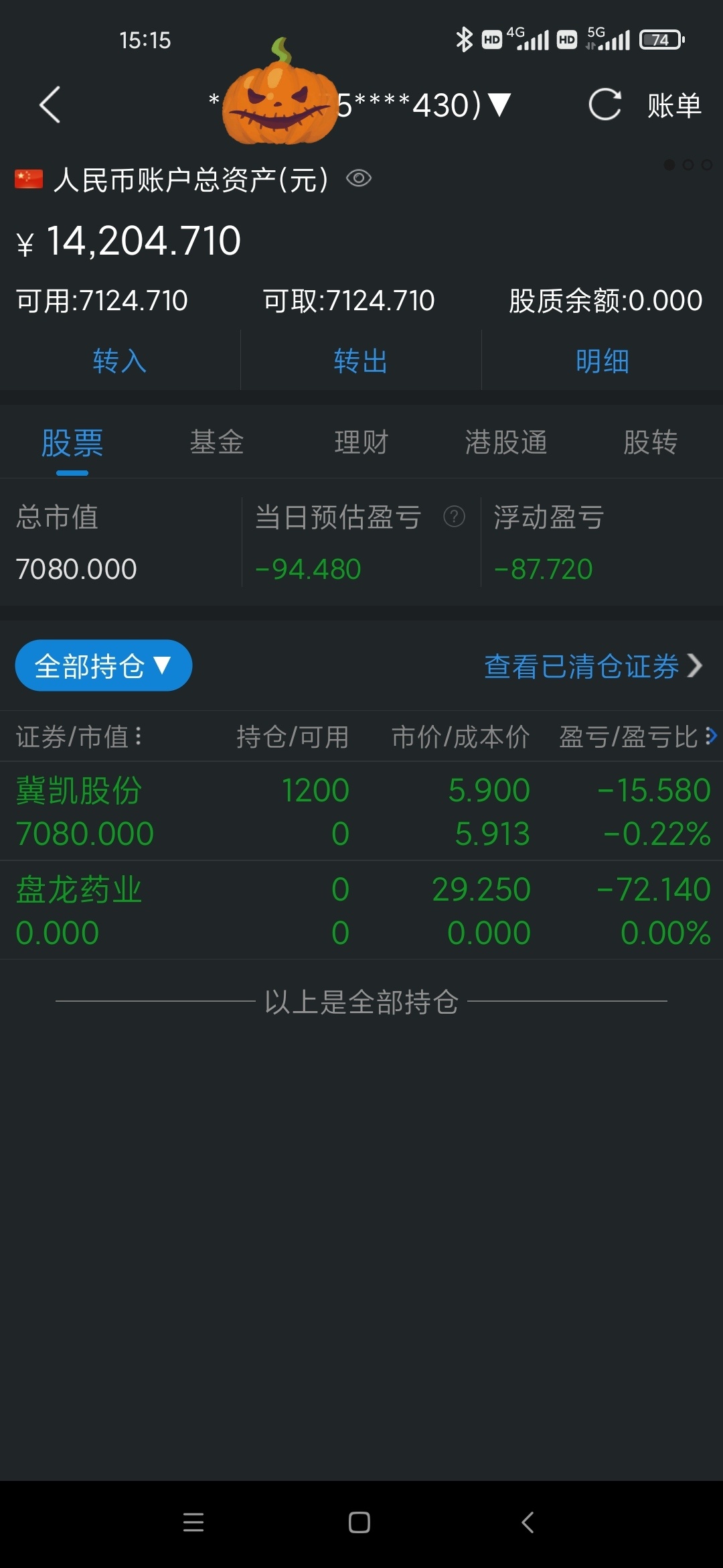 冀凯股份录得13天11板