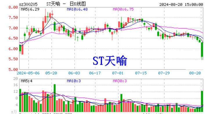 *ST天喻：董事长杨海涛辞职