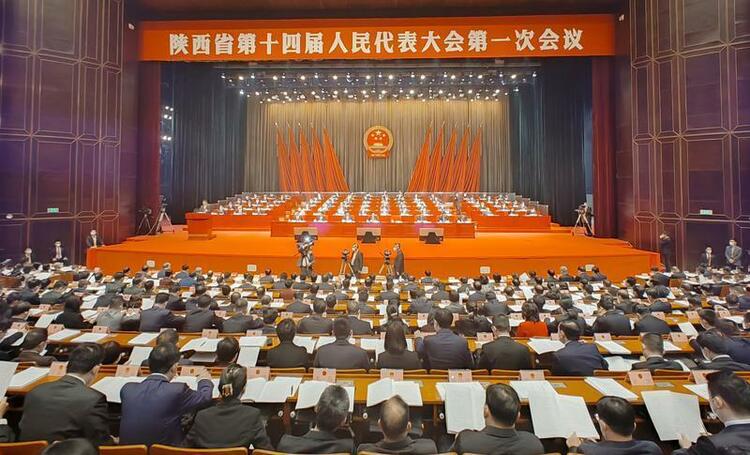 陕西省长赵刚会见中国航空器材集团董事长任宇一行
