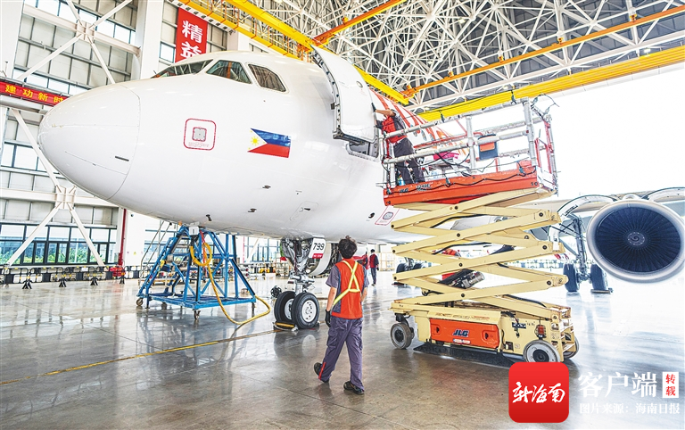 海口空港综合保税区保税维修业务跻身全国前三