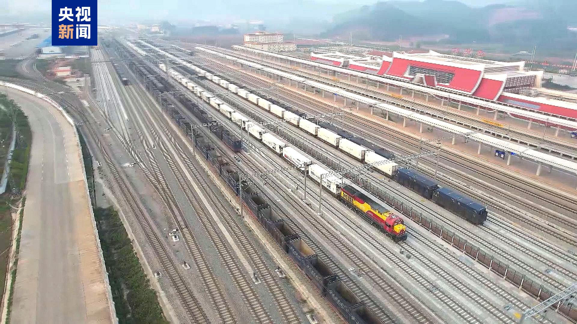 突破6万列、超6760万吨！中老铁路开行新数据来了