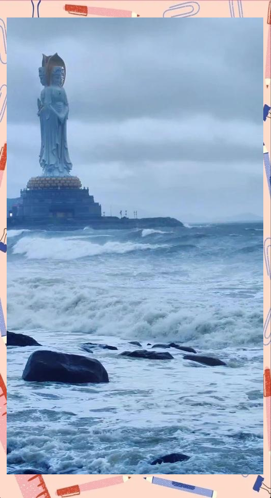 受台风持续影响 海南环岛高铁临时停运