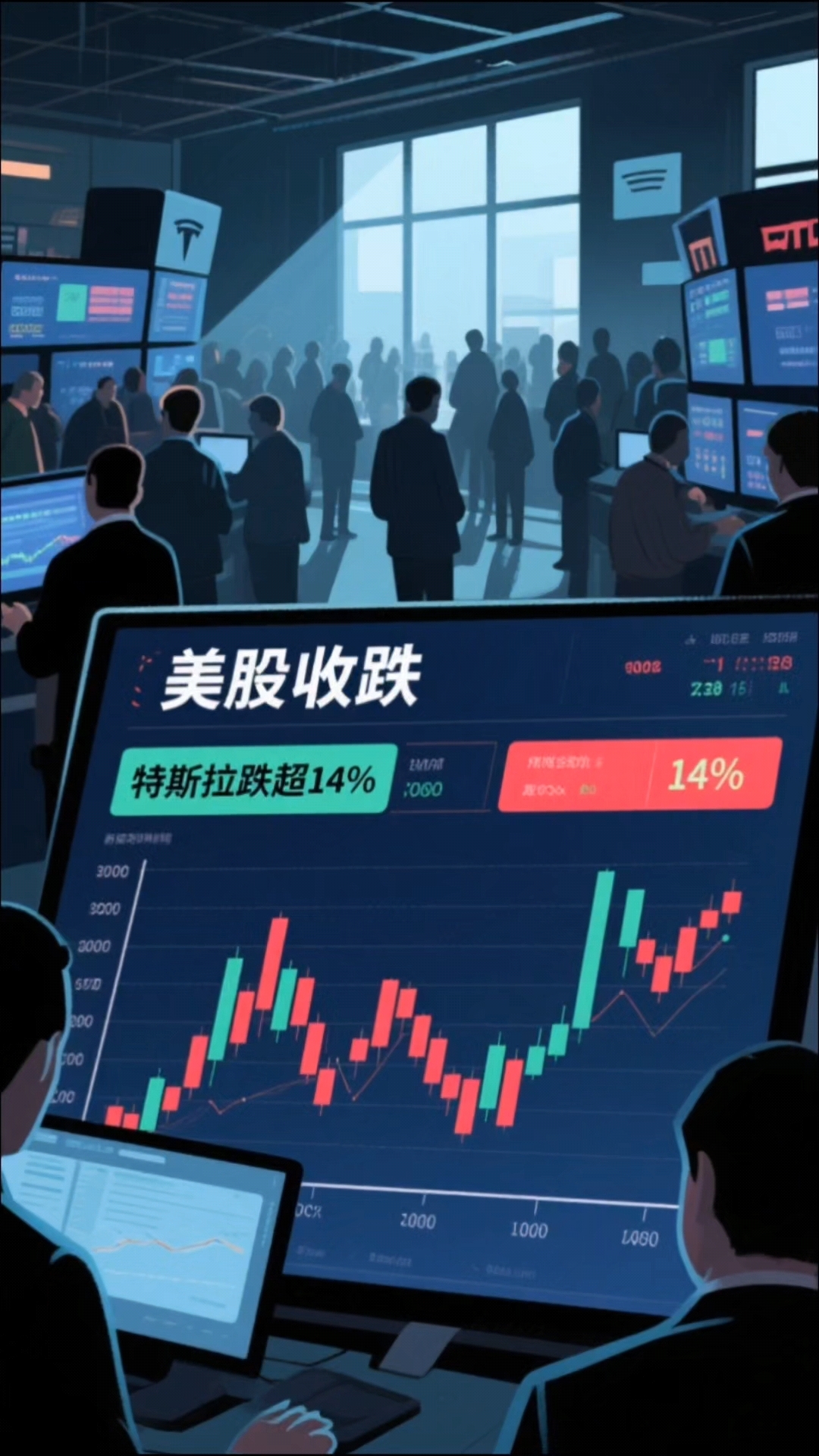 特斯拉大跌！营收新高、利润下滑
