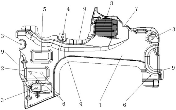 英利汽车获得外观设计专利授权：“全塑前端框架”