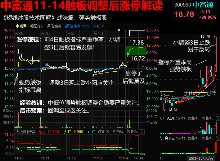11月17日中富通涨停：福建自贸/海西概念，智慧政务，电子身份证概念热股