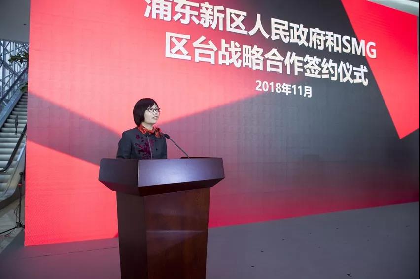 浦东新区政府与中国网络视听协会进行战略合作签约