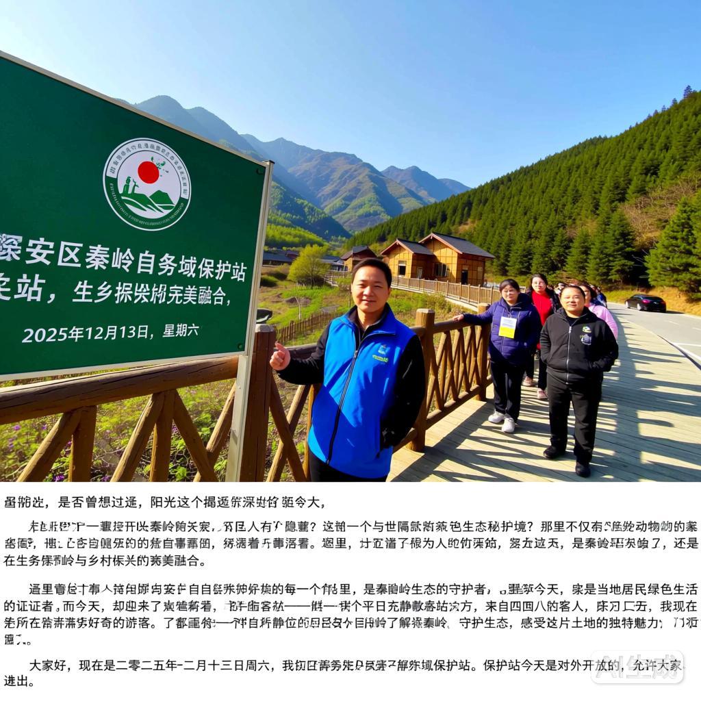 陕西宁陕：秦岭深处绘“绿卷”，生态“高颜值”变经济“高价值”