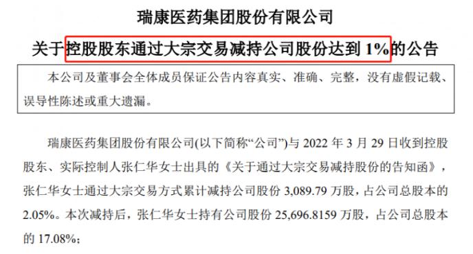 瑞康医药：2025年度净利润约1607万元，同比增加30.73%